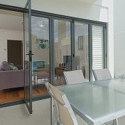 Aluminium Bi-Fold Doors Closed