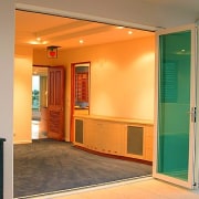 Coloured Glass Bi-Fold Doors