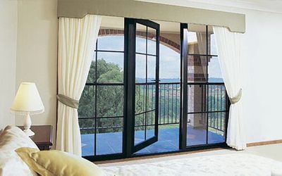 hinged doors