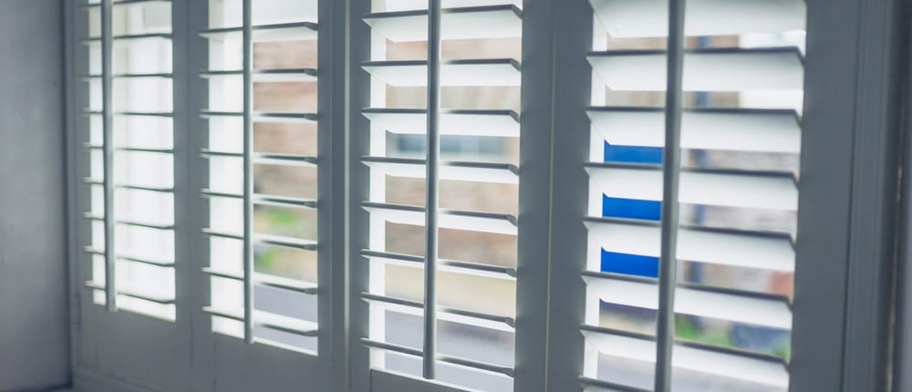 White Wooden shutters White Wooden shutters