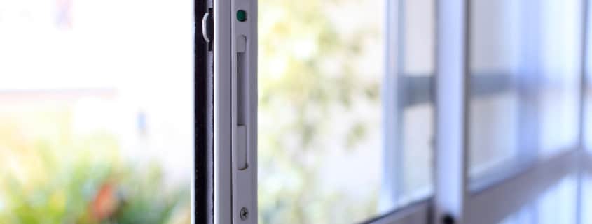 White Aluminium Sliding Window Door