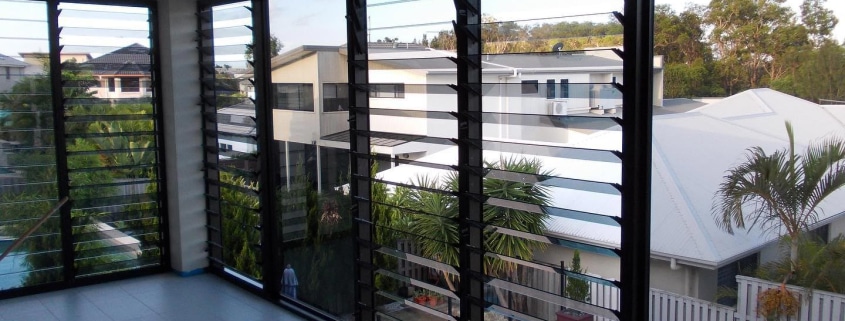 Newly Installed Louvre Windows