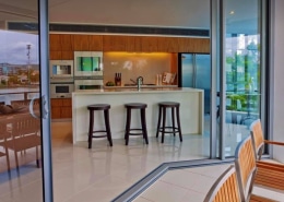Glass Doors of A Residential Home