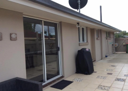 A Sliding Door Of A House