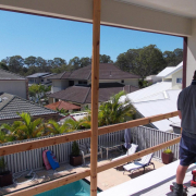 Ongoing Renovation Of The Windows Of A Heritage Home