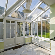 Greenhouse with Aluminium Double Glazed Windows